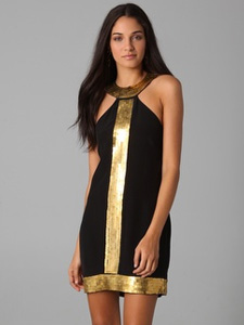 silk halter dress