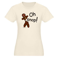 Oh Snap Gingerbread T-shirt