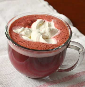 Red velvet hot chocolate