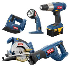 Ryobi tool combo kit