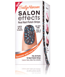 Hansen's Salon Effects Real Nail Polish Strips Holiday Collection