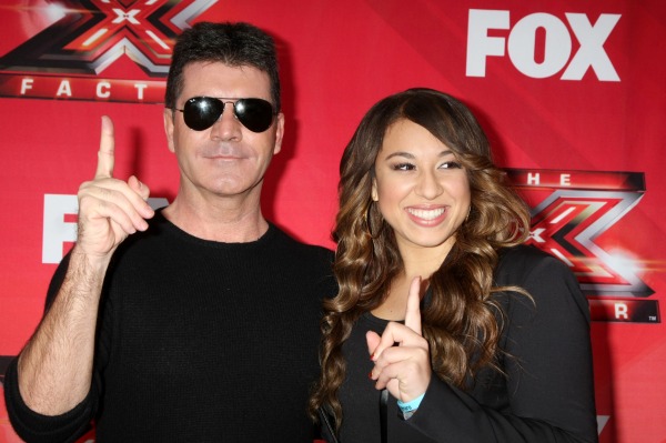 Simon Cowell Melanie Amaro