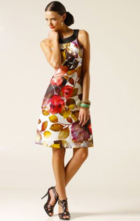 Sacha Drake floral shift dress ($239)