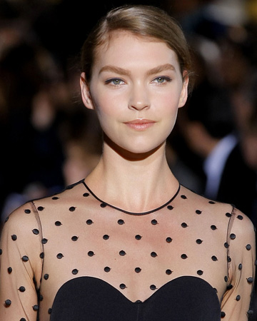 Stell McCartney Fall/Winter 2011 -- Model with flushed cheeks