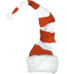 Striped Santa Hat