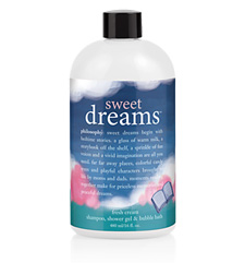 Philosophy Sweet Dreams Fresh Cream Shampoo, shower gel and bubble bath