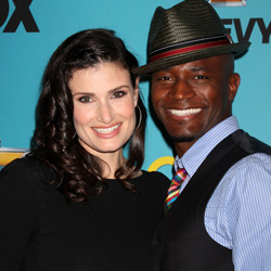 Idina Menzel and Taye Diggs