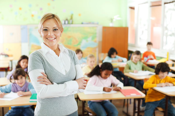 teacher, classroom, students