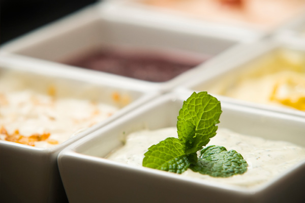 Variety of dips