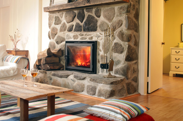 Rustic and cozy living room