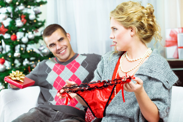Woman unhappy with gift from husband