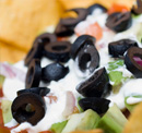 Seven layer dip