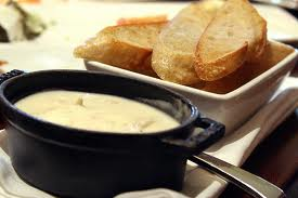 Spicy crab fondue