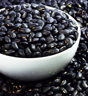 Eat black beans for a good mood