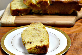 Cinnamon almond loaf