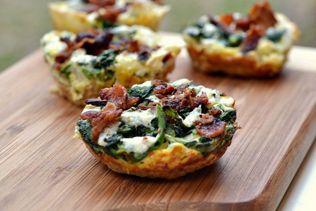 Mini quiches
