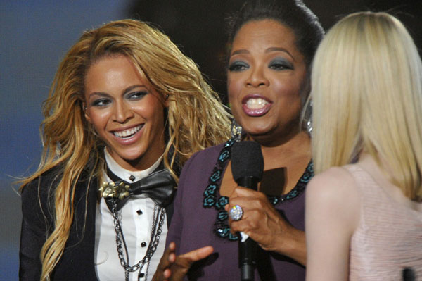Oprah might be Blue Ivy Carter's godmother