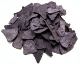 Blue corn chips