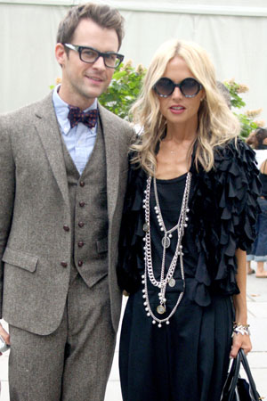 Brad Goreski and Rachel Zoe