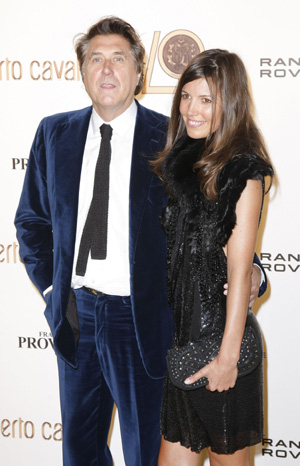 Bryan Ferry and Amanda Sheppard