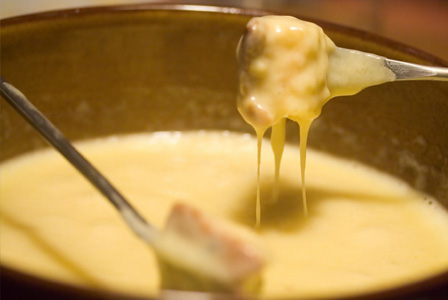 Cheese fondue