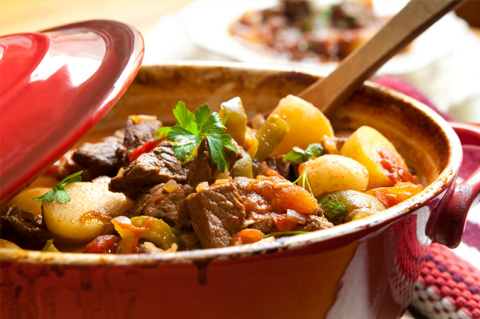 Slow cooker beef stew