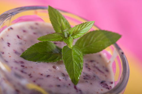 Oatrageous raspberry smoothie