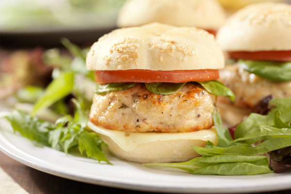 Chipotle turkey burger