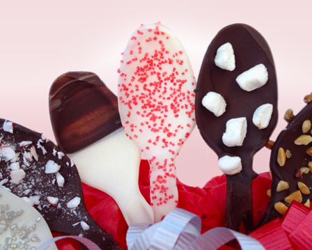 Chocolate spoons