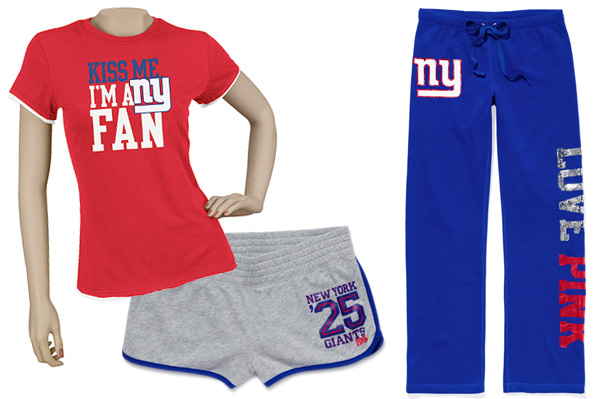 Giants football clothes