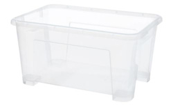 SAMLA clear box