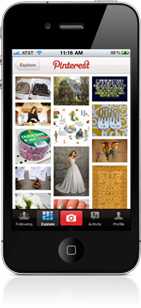 Pinterest on iPhone