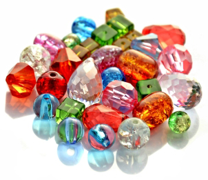 colored beads