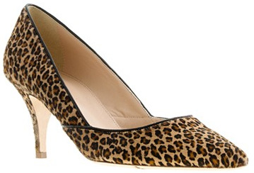 J Crew Valentina Calf Hair Pumps