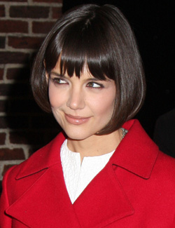 Katie Holmes -- Chin-length bob