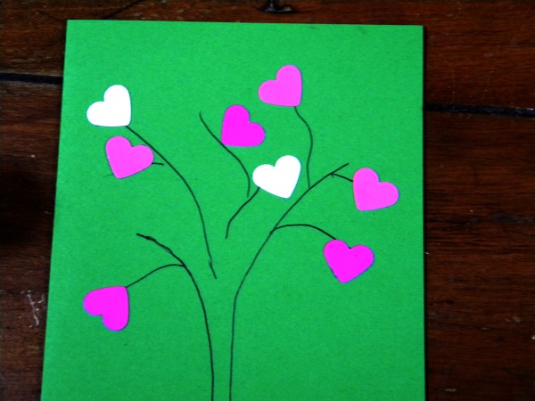 glue hearts