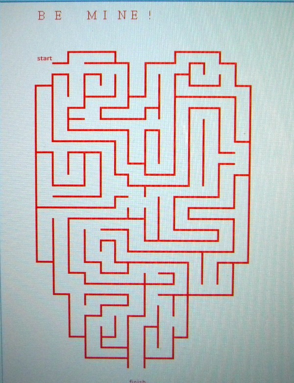 heart maze