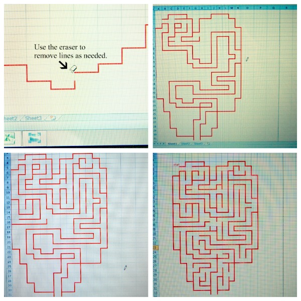 heart maze 3