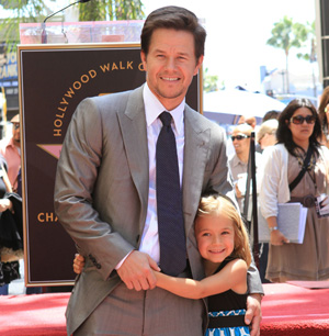 Mark Wahlberg and daughter