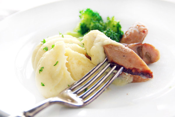 Mashed parsnips