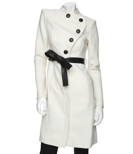 Asymmetrical elegance - Rachel Zoe asymmetrical wool coat