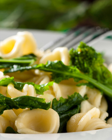 Orecchiette with broccoli rabe