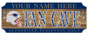 Personalized Patriots Sign