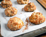 Meatball bubble biscuits