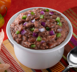 Low-fat bean dip