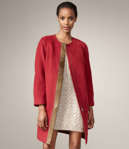 Lady in red