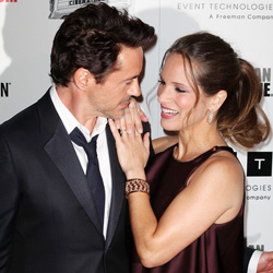 Robert Downey Jr. with Susan Downey
