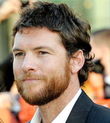 Sam Worthington with a beard