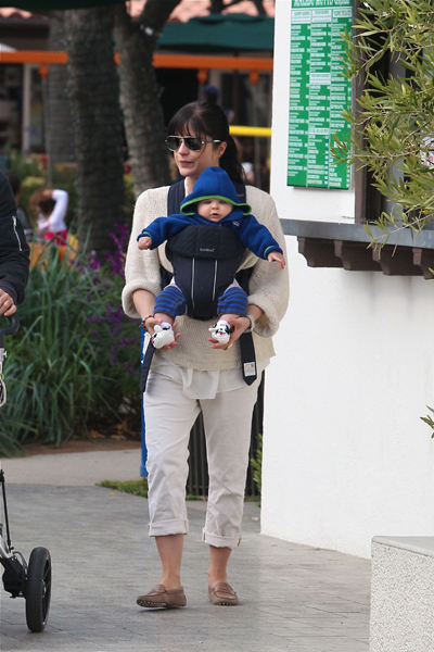 Selma Blair and baby