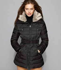 Laundry's cozy down filled parka